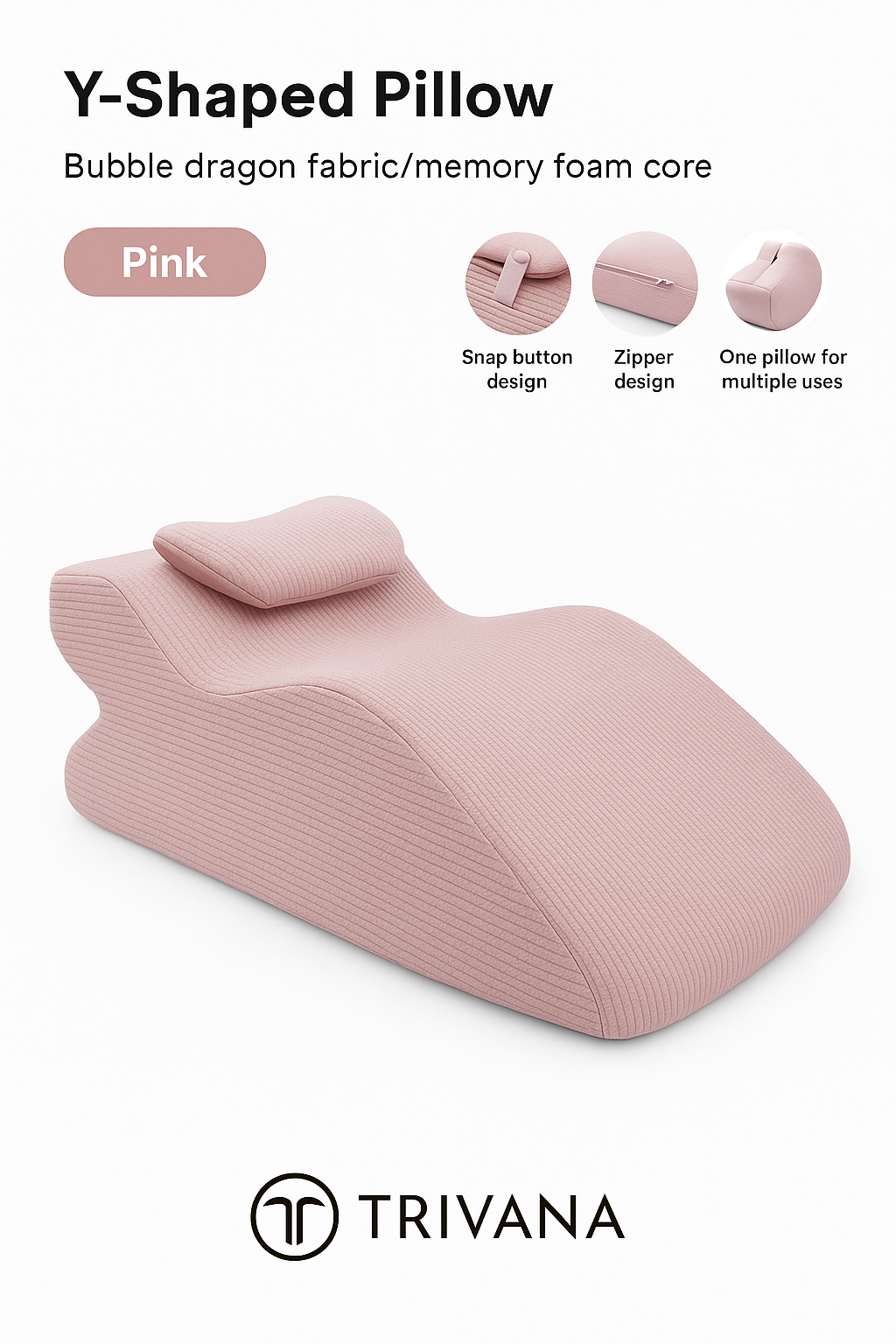 Ergonomic Memory Foam Support Cushion– Comfort for Every Position