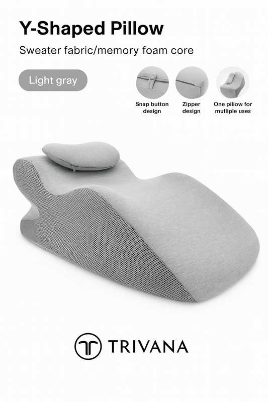 Ergonomic Memory Foam Support Cushion– Comfort for Every Position