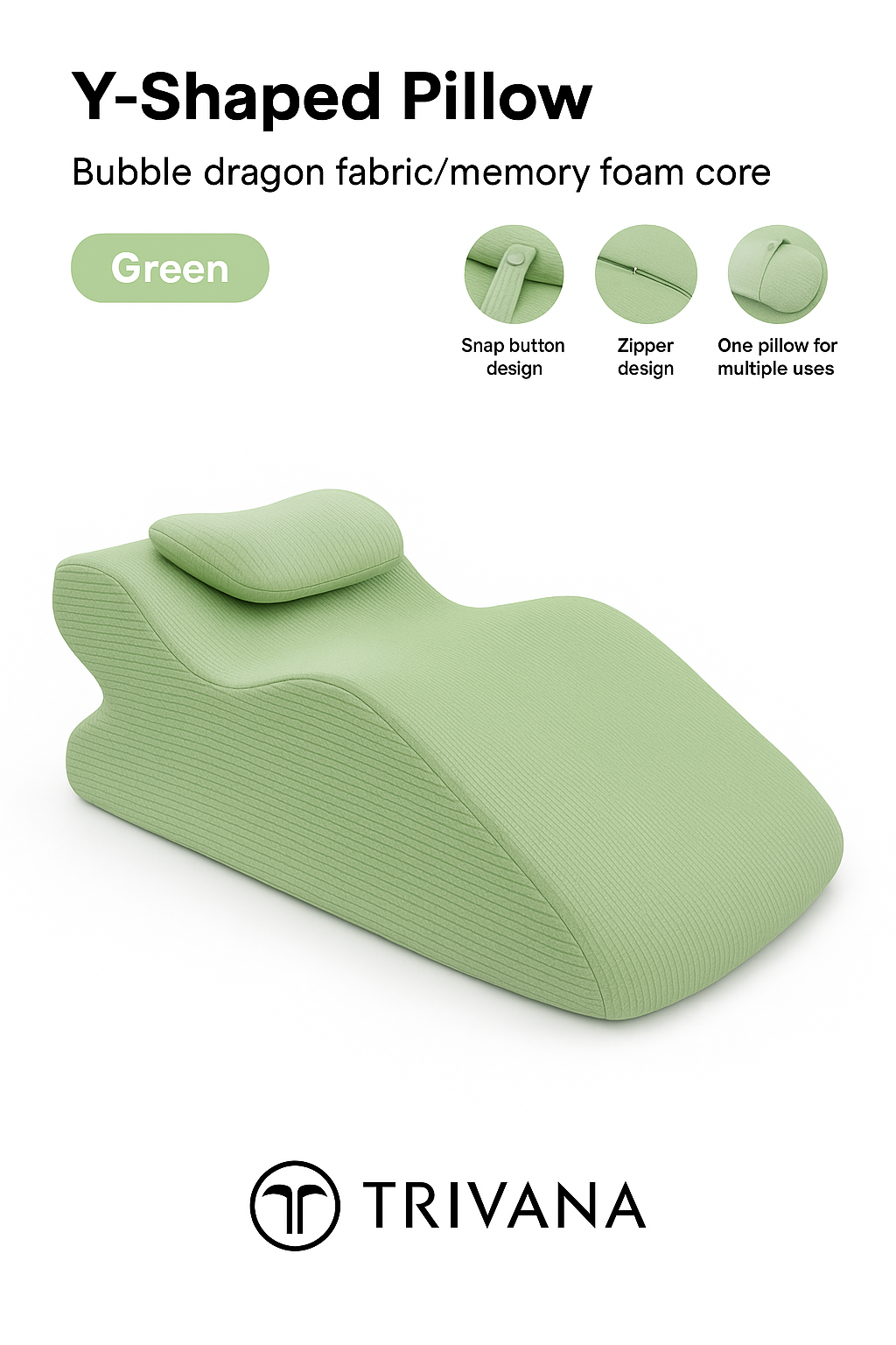 Ergonomic Memory Foam Support Cushion– Comfort for Every Position