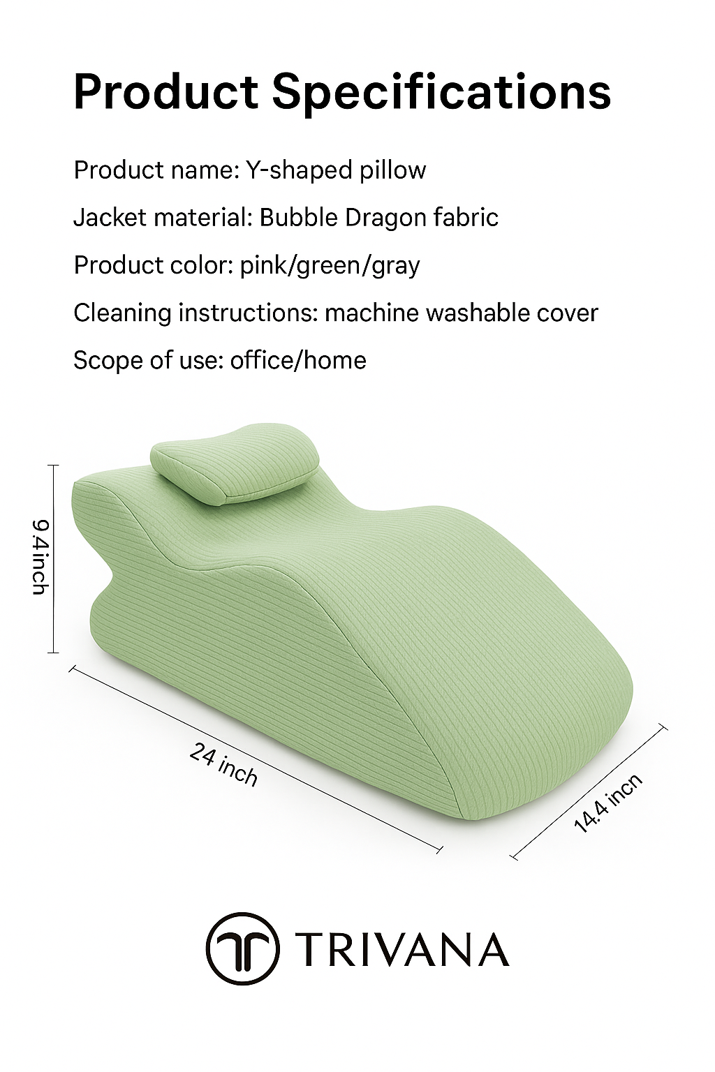 Ergonomic Memory Foam Support Cushion– Comfort for Every Position