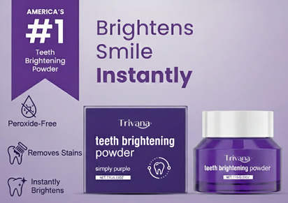 Trivana Teeth Brightening Powder
